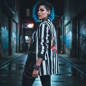 Frieda Kahlo Inspired Blazer